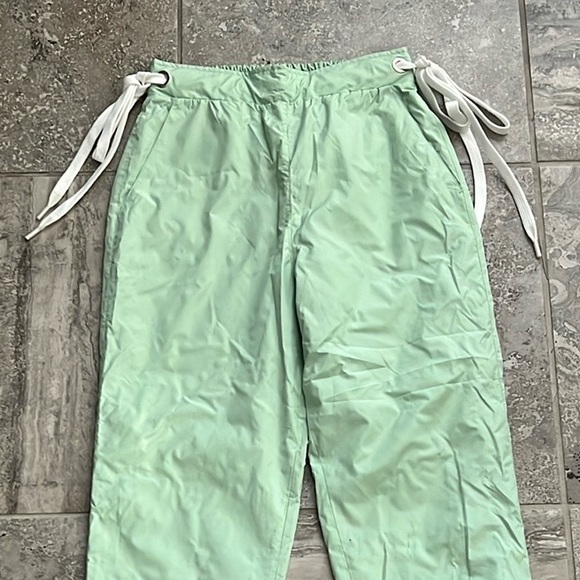 KHRISJOY Casual Pants in Mint Green, Size S - Made in Italy NEW w/o Tag $537 - Picture 8 of 14